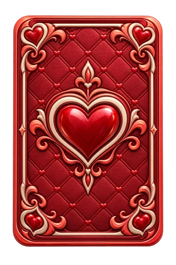 Retro Hearts card back